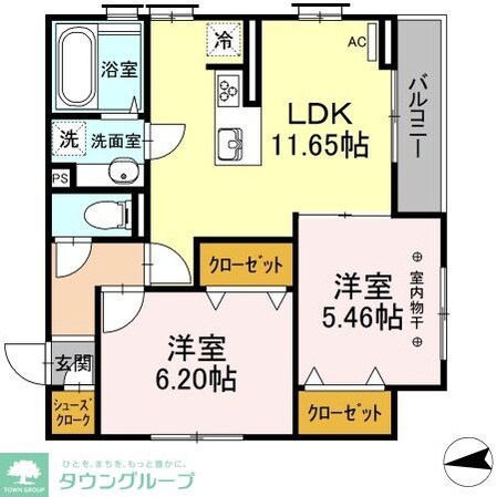 bloomの物件間取画像